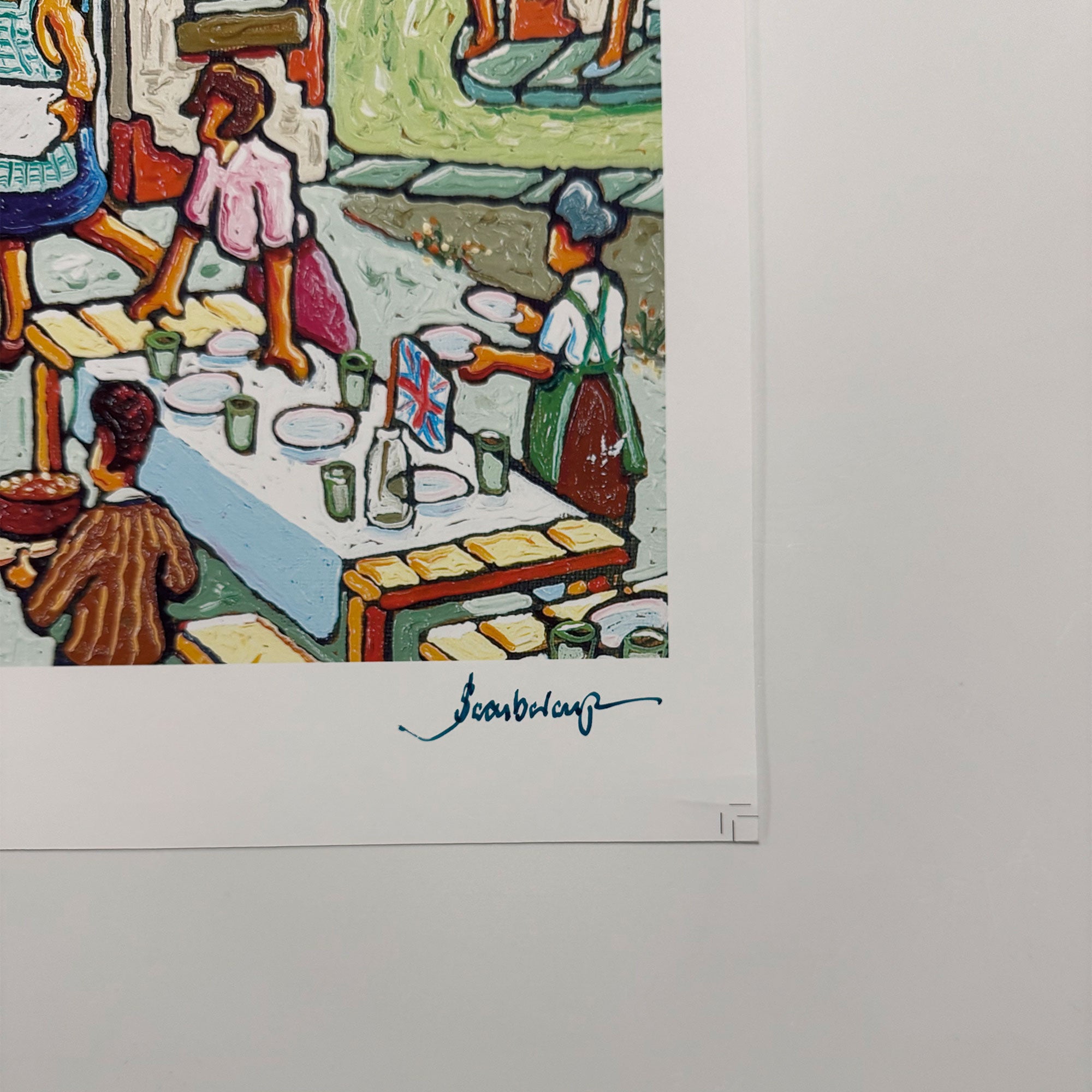 Waiting for the Royal Train Signed Archive Artist Proof Art Print - Joe Scarborough Art