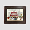 "Sign Song at the White Lion" Hand Coloured, Signed Limited Edition Screen Print 12/100 - Joe Scarborough Art