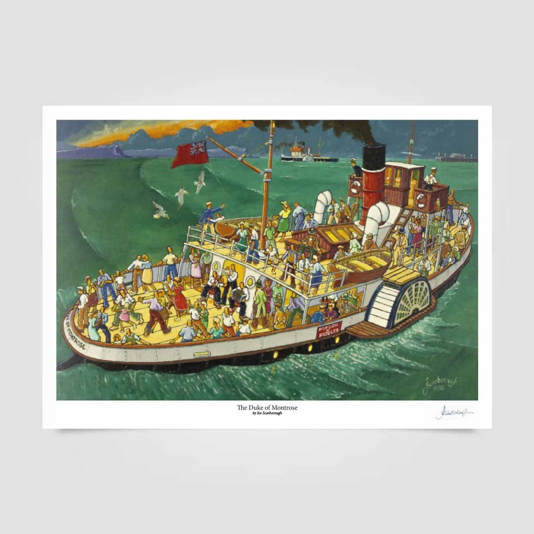 Joe Scarborough Signed Art Print The Duke of Montrose - Joe Scarborough Art
