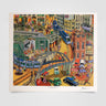 Joe Scarborough Signed Art Print Our Supertram, Our City - Joe Scarborough Art