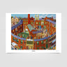 Joe Scarborough Signed Art Print Portland Works - Joe Scarborough Art