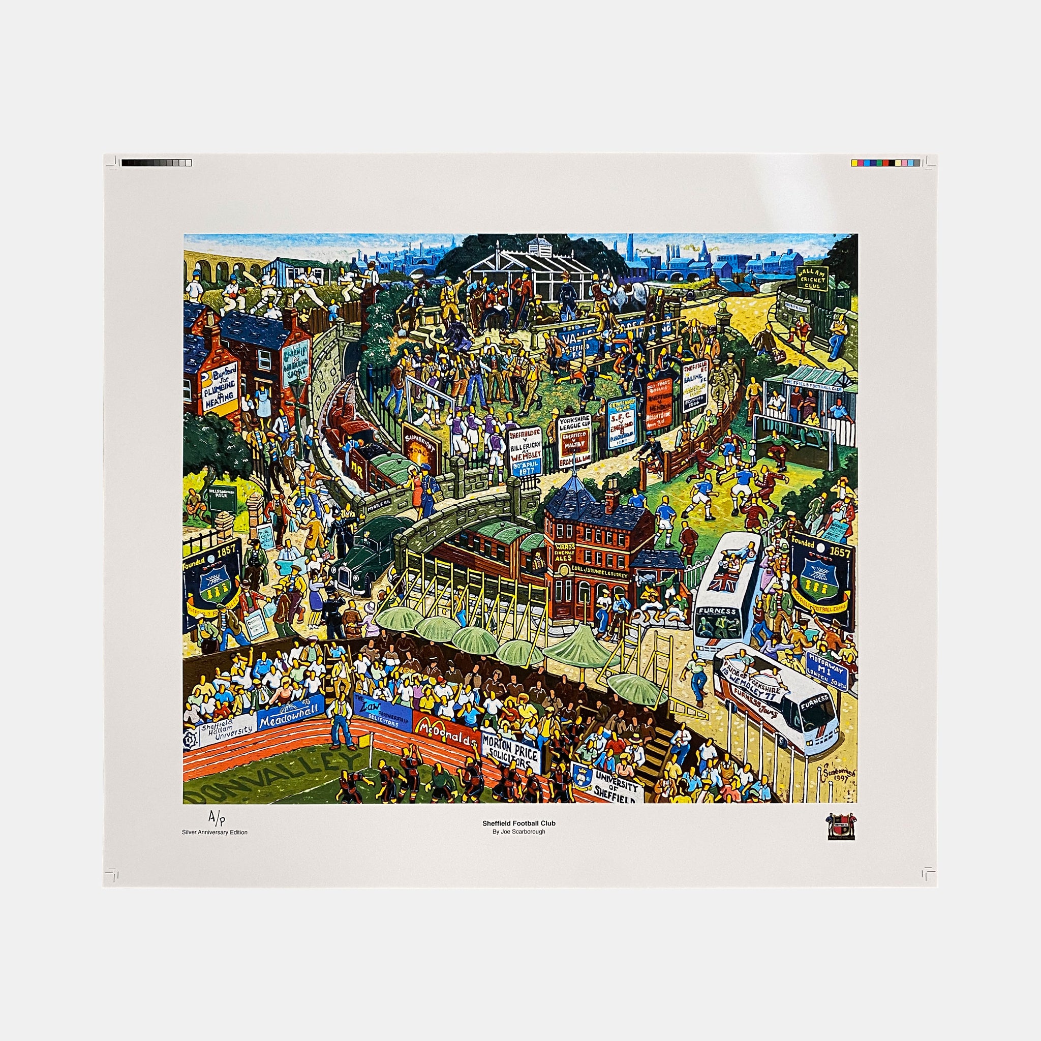 Sheffield Football Club (Silver Anniversary Edition) Signed Archive Ar