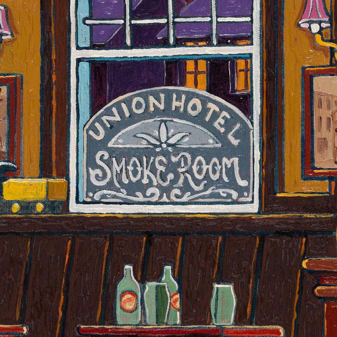 Joe Scarborough Signed Art Print Union Hotel - Joe Scarborough Art